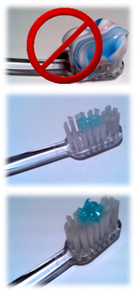 Qué pastas dentales sí y cuáles no? . . . Las pastas dentales se reco, cepillo dental para bebé